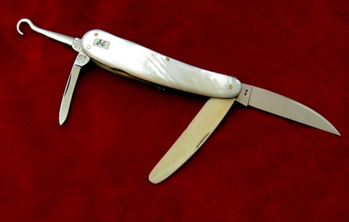 J A Henckels 3 Blade Whittler Pocket Knife w/ Fantastic Stag